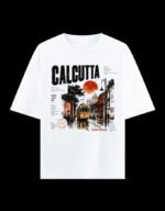 Calcutta Some Names Don’t Change Oversized graphic t-shirt from Kolkata, front print
