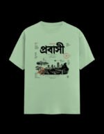 Probashi Kolkata Stays With You Regular graphic t-shirt from Kolkata, front print