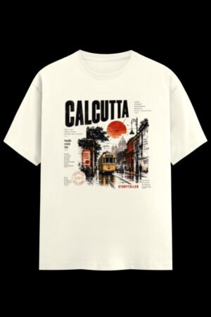 Calcutta Some Names Don’t Change Regular graphic t-shirt from Kolkata, front print