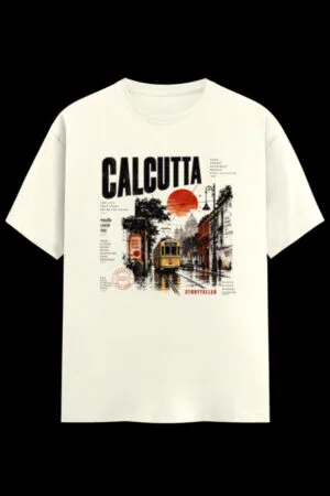 Calcutta Some Names Don’t Change Regular graphic t-shirt from Kolkata, front print
