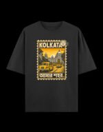 Kolkata This City Is Mine Oversized graphic t-shirt from Kolkata, front print